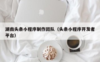 海丰湖南头条小程序制作团队（头条小程序开发者平台）